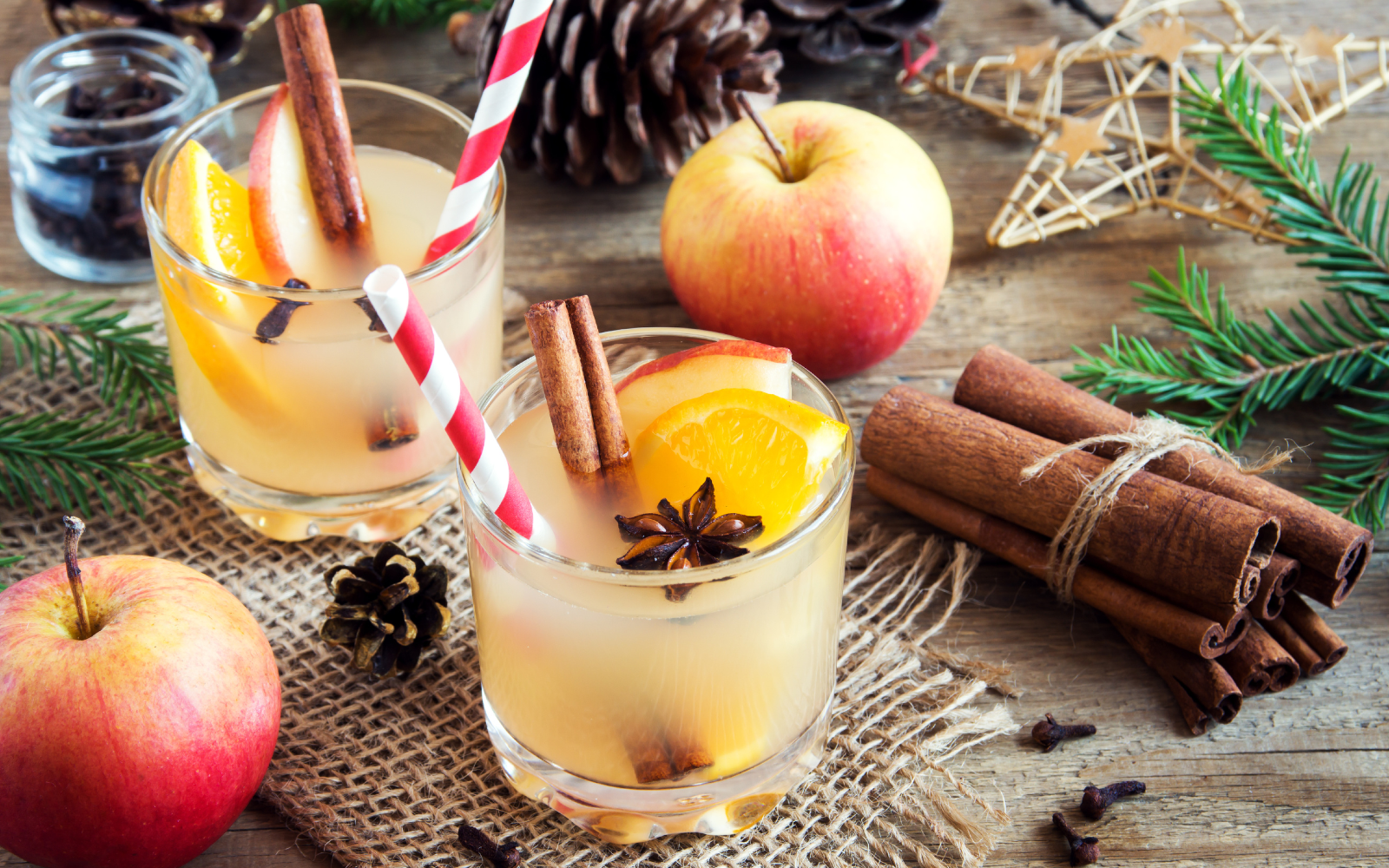 Spiced Apple Rum Punch