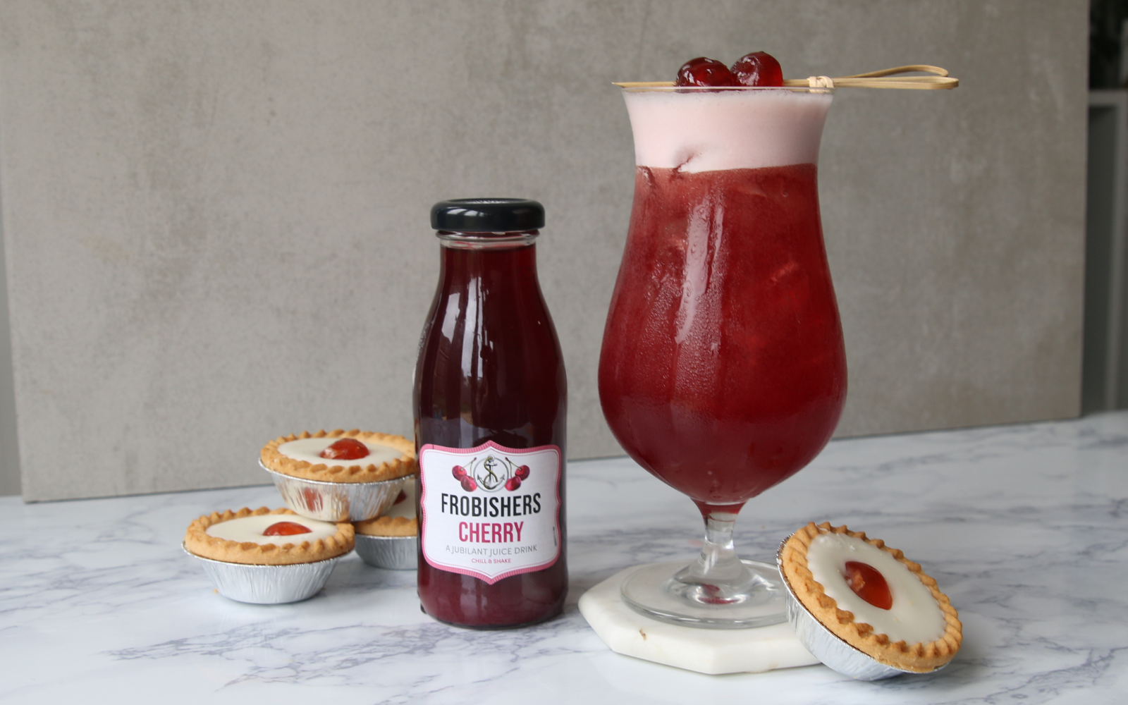 Cherry Bakewell Mocktail Recipe