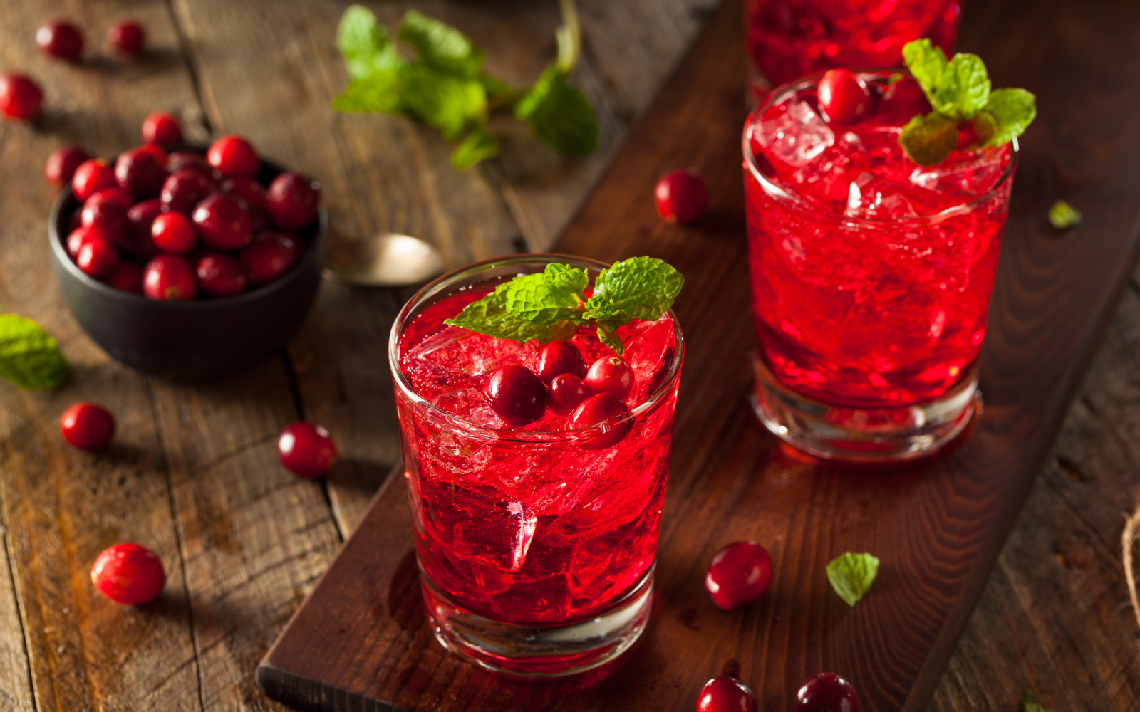 Cranberry Gin & Tonic