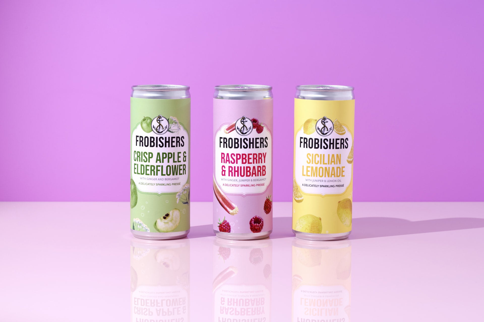 Introducing our new soft drink cans - Sparkling Pressés