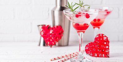 Easy Valentine's Day Cocktails & Mocktails