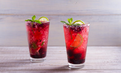 BERRY VIRGIN MOJITO MOCKTAIL
