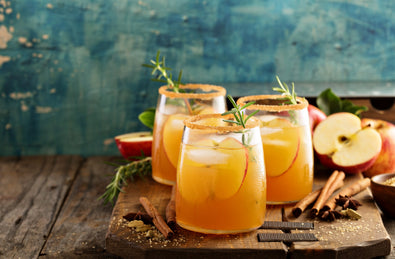 SPICED APPLE COOLER COCKTAIL