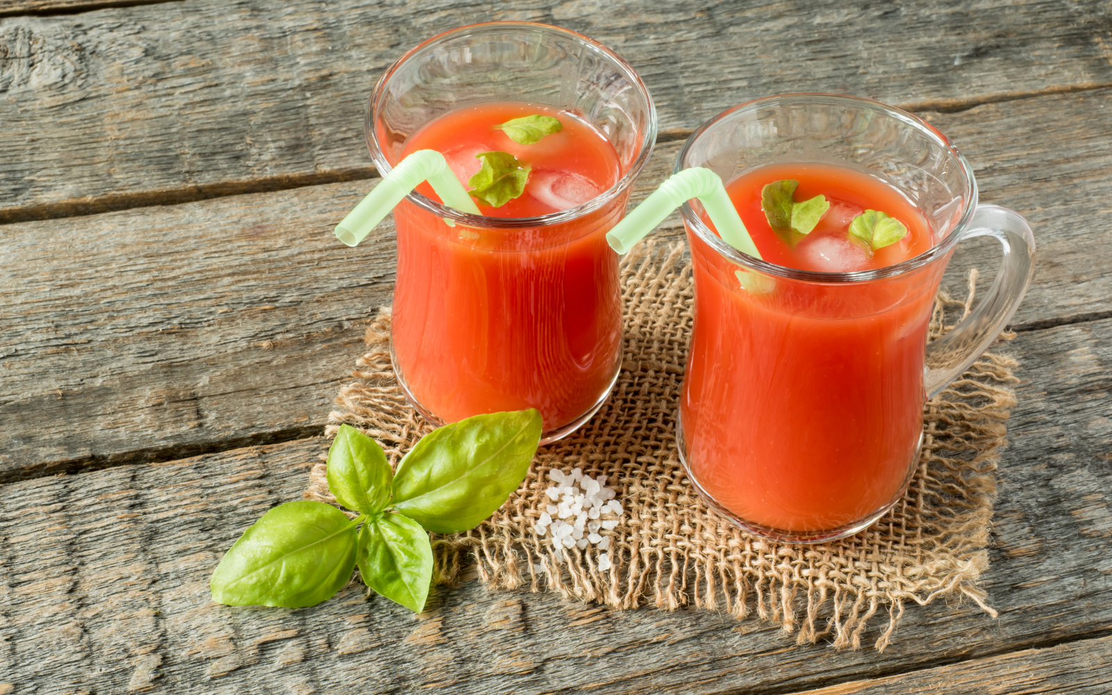 Tomato Basil Breeze Mocktail