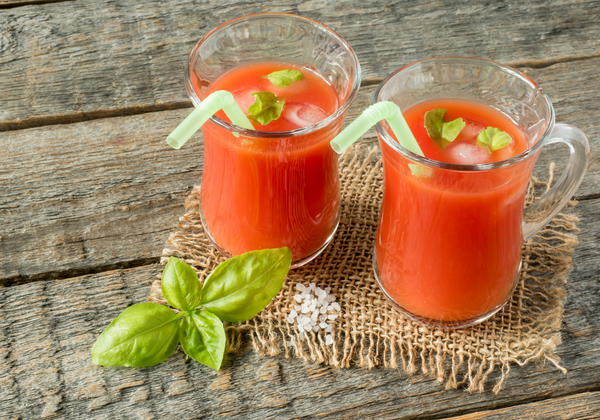 Tomato Basil Breeze Mocktail