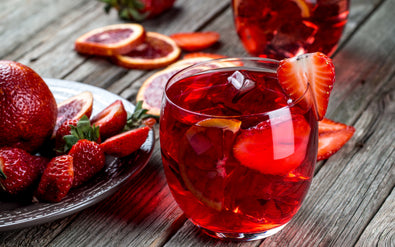 Sparkling Winter Berry Punch Mocktail