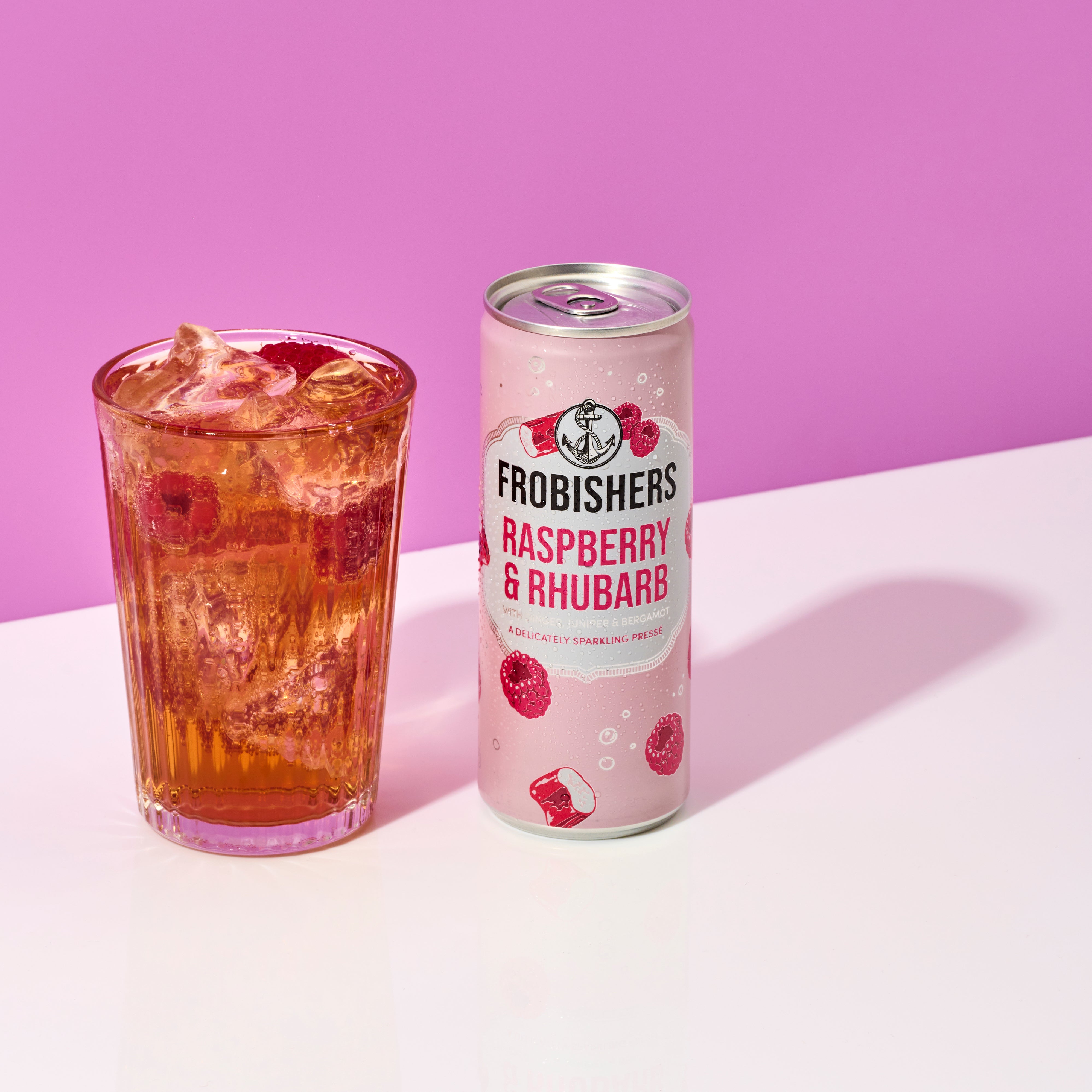 Founders Raspberry Rhubarb Raspberry & Rhubarb Pressé | Soft Drink Cans | Frobishers