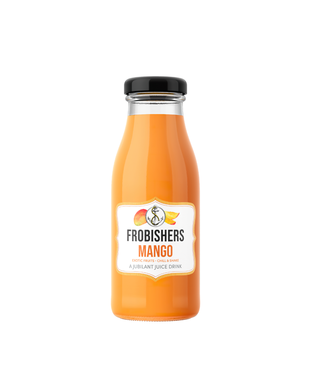 Mango Juice Glass Bottled Fruit Juice Frobishers