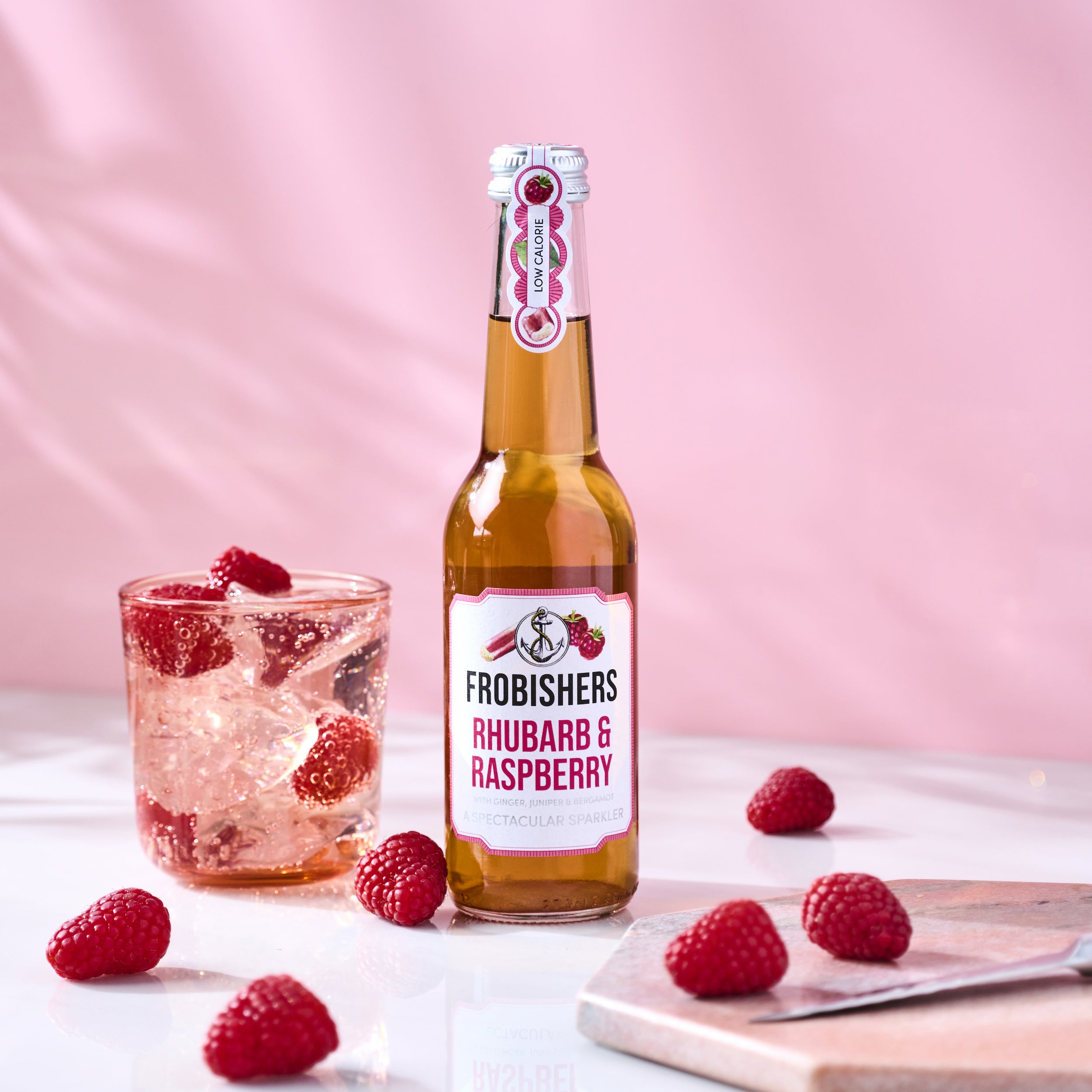 Founders Raspberry Rhubarb Raspberry & Rhubarb | Bottled Soft Drinks | Frobishers